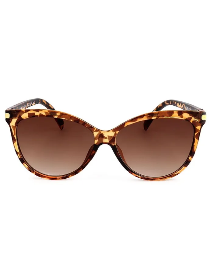 Damen-Sonnenbrille in Braun/ Beige
