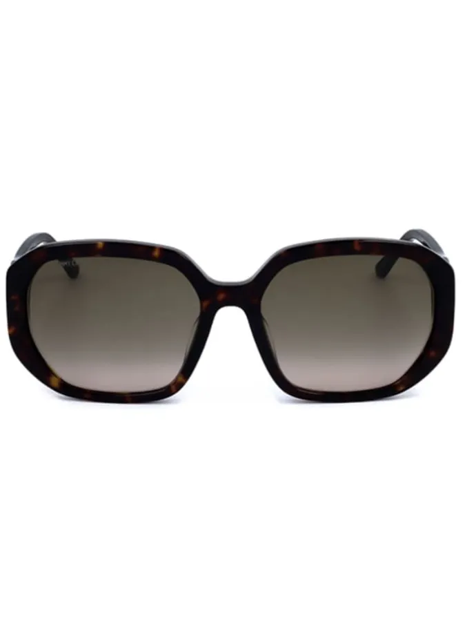 Damen-Sonnenbrille in Braun/ Grau