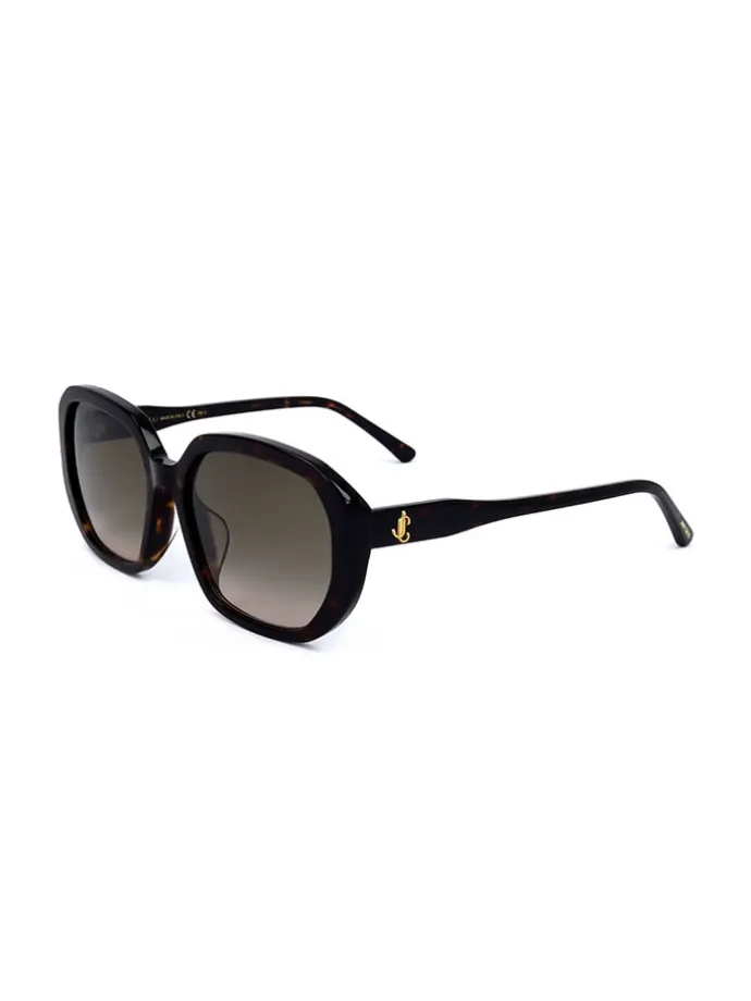 Damen-Sonnenbrille in Braun/ Grau