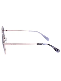 Damen-Sonnenbrille in Gold/ Grau