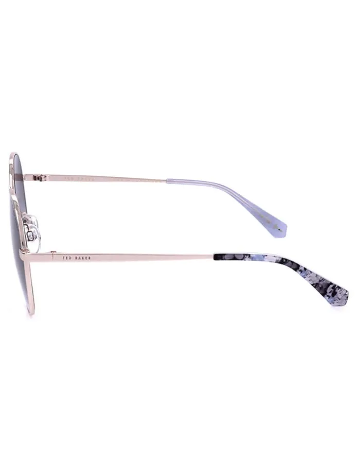 Damen-Sonnenbrille in Gold/ Grau