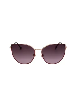 Damen-Sonnenbrille in Gold/ Lila