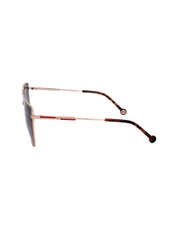 Damen-Sonnenbrille in Gold/ Lila