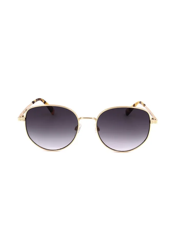 Damen-Sonnenbrille in Gold/ Grau