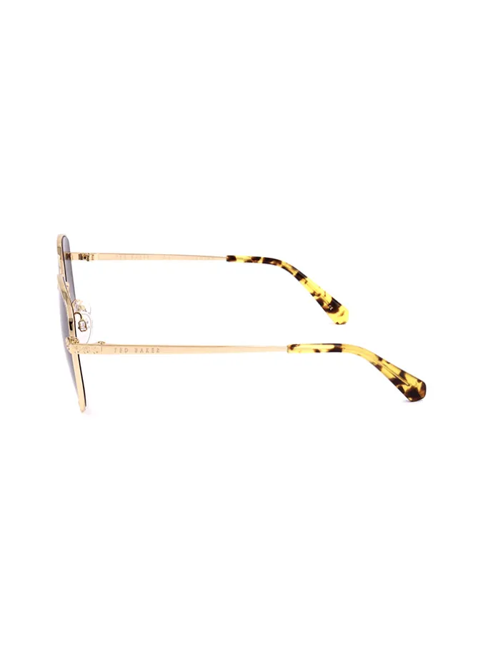 Damen-Sonnenbrille in Gold/ Grau
