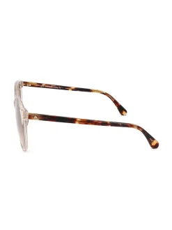 Damen-Sonnenbrille in Hellbraun/ Creme