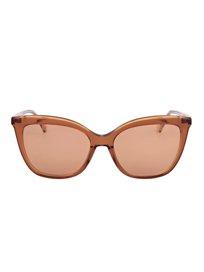 Damen-Sonnenbrille in Hellbraun