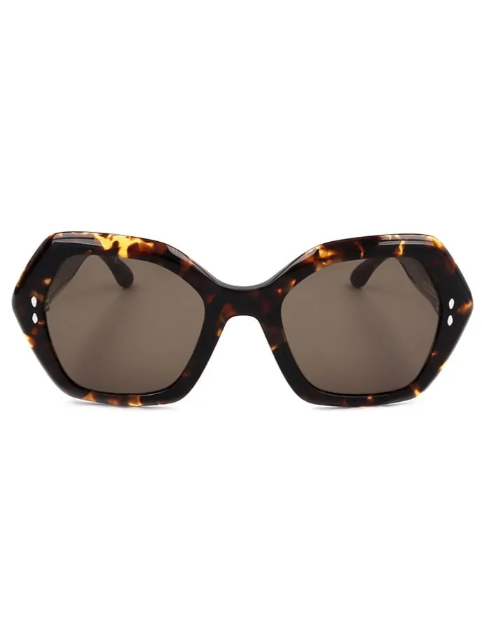 Damen-Sonnenbrille in Hellbraun