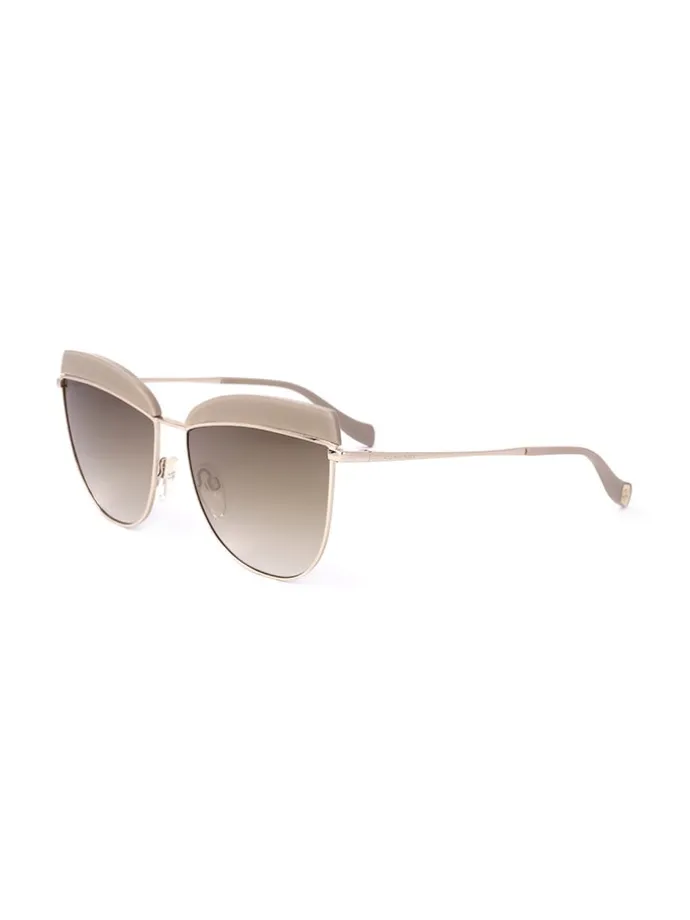 Damen-Sonnenbrille in Hellbraun/ Beige