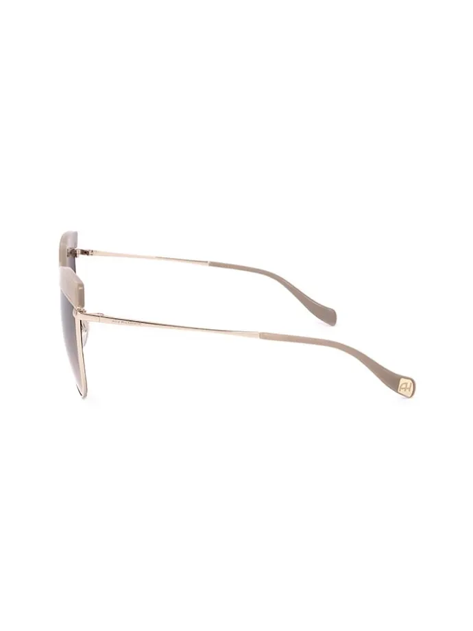Damen-Sonnenbrille in Hellbraun/ Beige