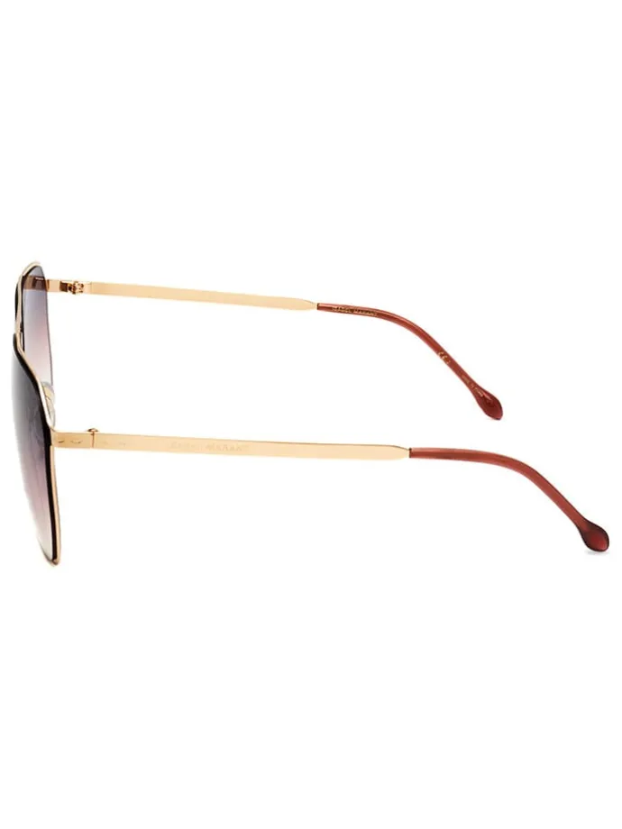 Damen-Sonnenbrille in Lila/ Gold