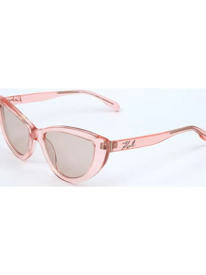 Damen-Sonnenbrille in Rosa/ Hellgrau