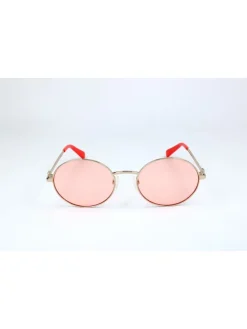 Damen-Sonnenbrille in Silber/ Rosa