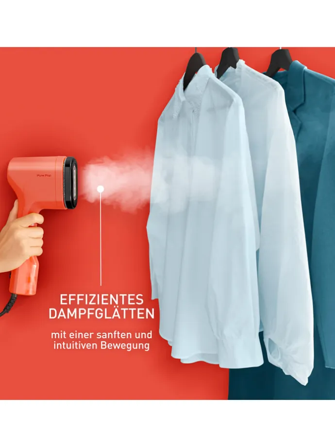Dampfglätter "Pure Pop" in Rot