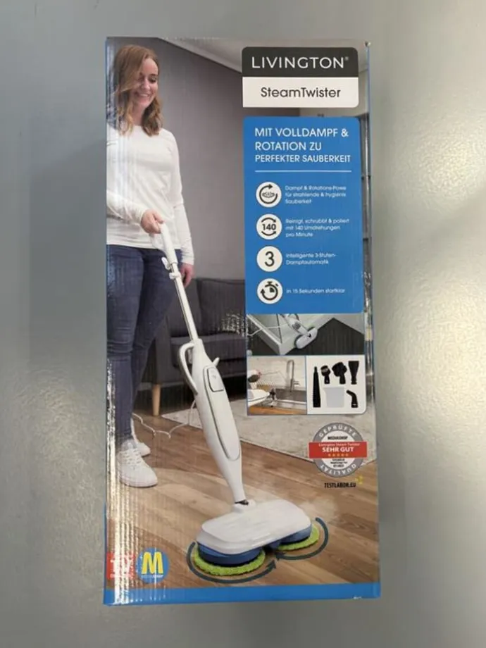Dampfreiniger Steam Twister weiß - in Weiß