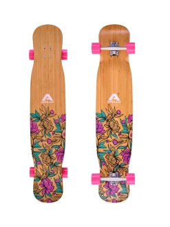 Dancer Longboard " Paeonia " in mehrfarbig