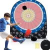 Dart Wurfspiel Set Kinder 145cm in Schwarz
