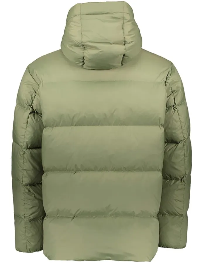 Daunenjacke in Oliv