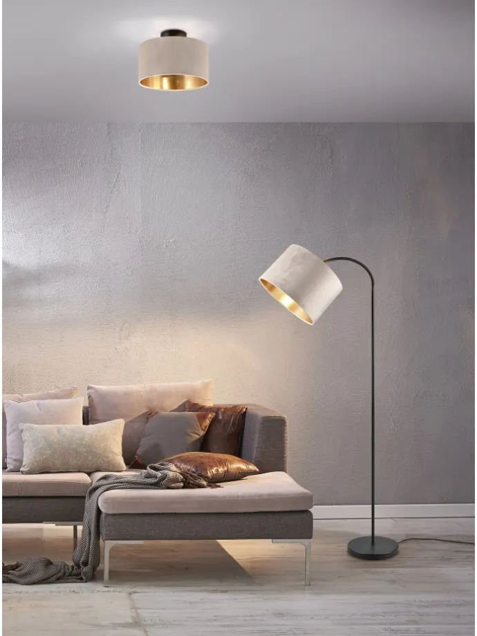 Deckenleuchte JULIETA in beige