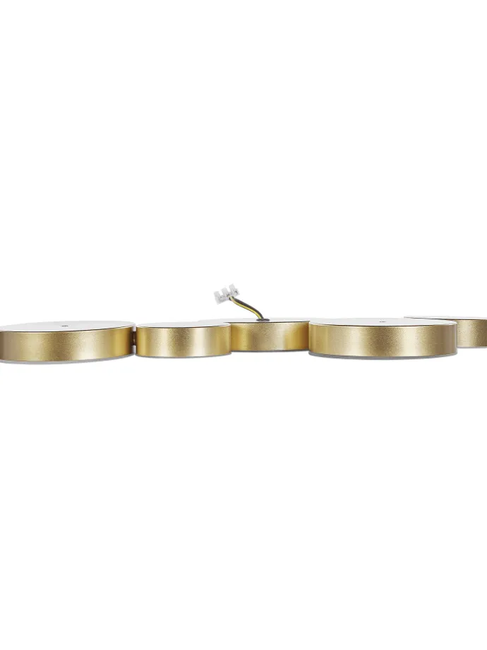 Deckenleuchten LUGA in Gold - (W) 54 x (H) 3 x (L) 20 cm