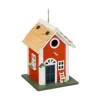 Deko Vogelhaus in Bunt - (B)18,5 x (H)25 x (T)18,5 cm