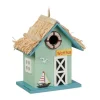 Deko Vogelhaus in Bunt - (B)19 x (H)24,5 x (T)13,5 cm