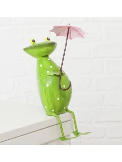 Dekofigur "Frolin" in Grün - (H)29 cm