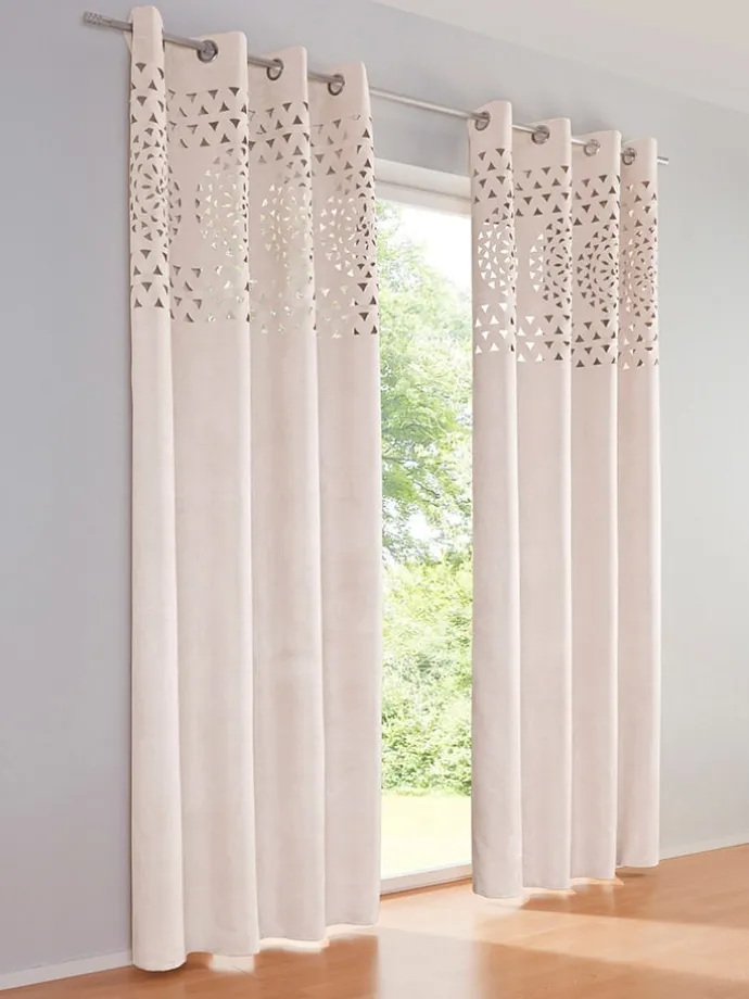 Dekoschal in Beige