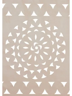 Dekoschal in Beige
