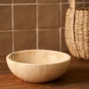 Dekoschale ''Ephesus'' in Beige - (H)7 x Ø 20 cm