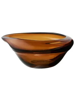 Dekoschale in Braun - (B)29 x (H)11 x (T)26 cm