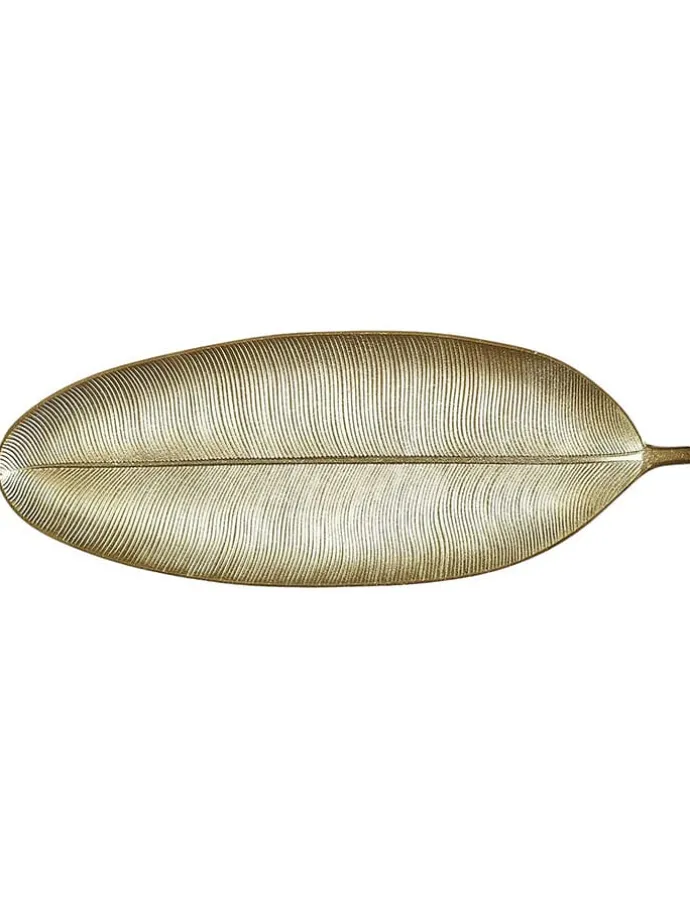 Dekoschale in Gold - (L)59,5 x (B)22 cm