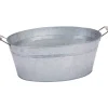 Dekoschale in Grau - (B)59,5 x (H)22 x (T)29 cm