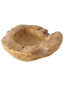 Dekoschale in Teak