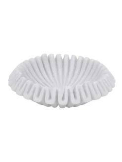 Dekoschale "Serene" in Weiß - Ø 30 cm