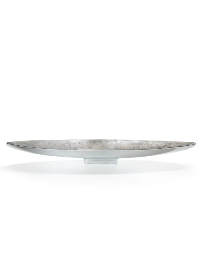 Dekoschale SILVBOAT80 in Silber