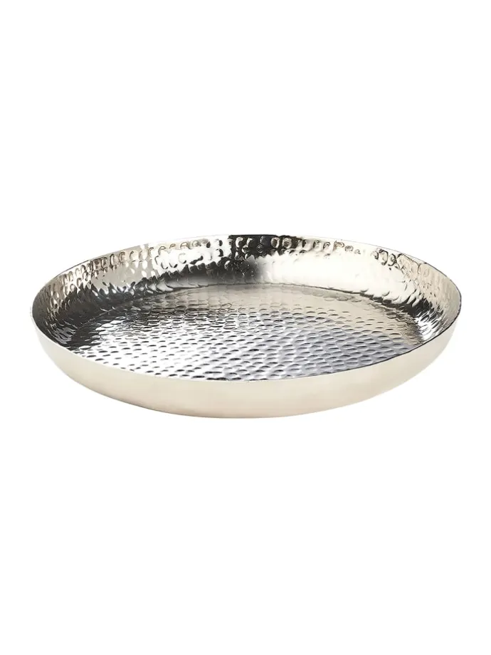 Dekoschale XMASTRAY34 in Silber