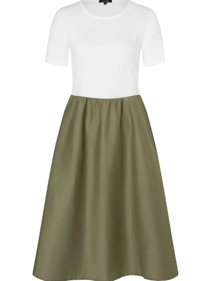 Deux- Piece Kleid in tundra olive