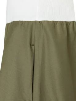 Deux- Piece Kleid in tundra olive