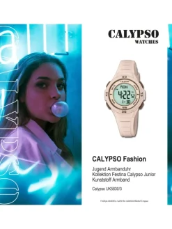 Digital-Armbanduhr Calypso Junior rosa mittel (ca. 35mm)