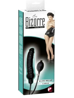 Dildo Be Bizarre Blow-Me-Up Large in schwarz
