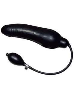 Dildo Black Latex Balloon in schwarz