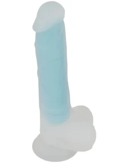 Dildo Glow in the Dark in transparent