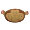 Dinkel-Bio-Wärmekissen, Affe, GOTS, Made in Germany, Größe ca. 30 x 16 cm