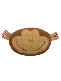 Dinkel-Bio-Wärmekissen, Affe, GOTS, Made in Germany, Größe ca. 30 x 16 cm