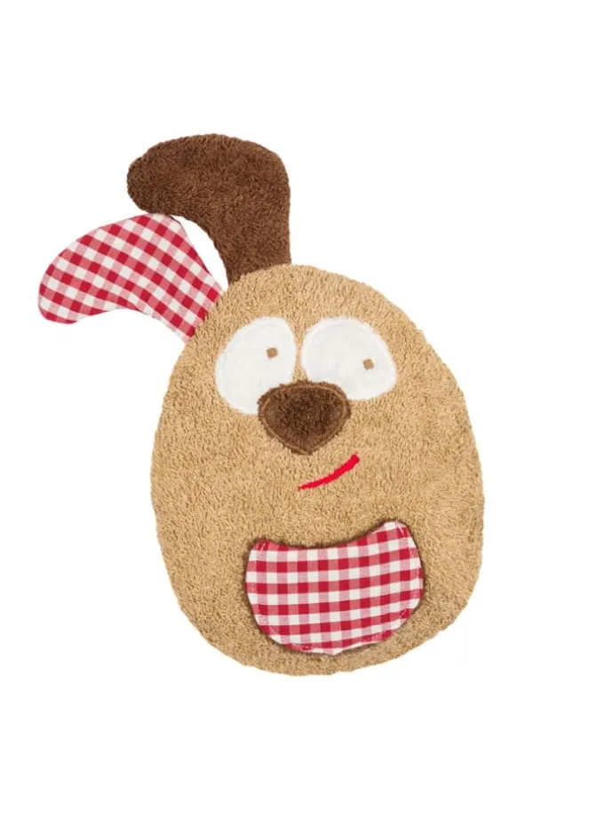 Dinkel-Bio-Wärmekissen, beige, GOTS, Made in Germany, Größe ca. 19 x 25 cm