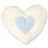 Dinkel-Bio-Wärmekissen, blaues Herz, GOTS, Made in Germany, Größe ca 23x22 cm