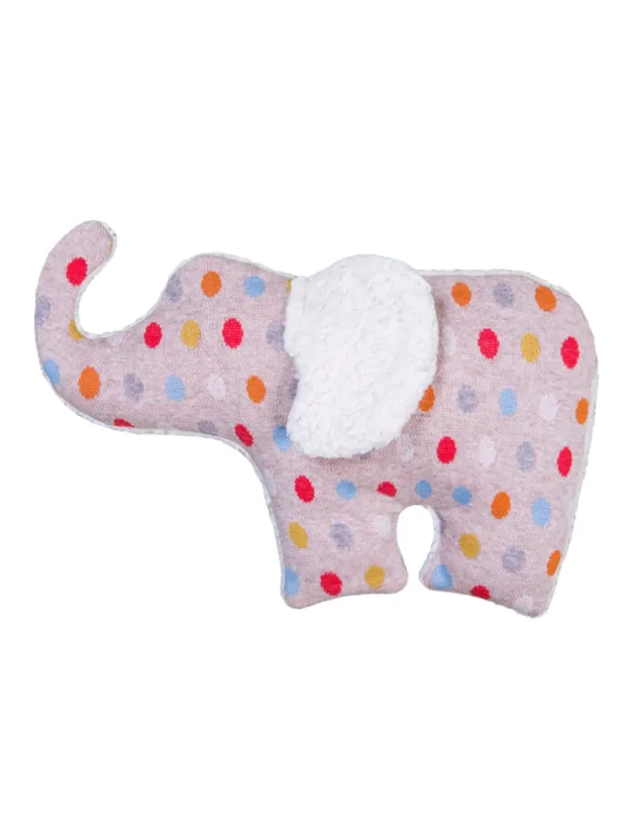Dinkel-Bio-Wärmekissen, Elefant, GOTS, Made in Germany, Größe ca. 31 x 20 cm