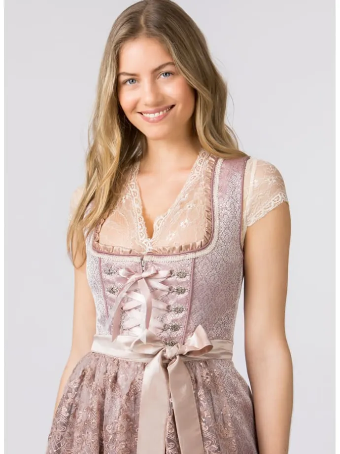 Dirndl "Amena" in Rosa