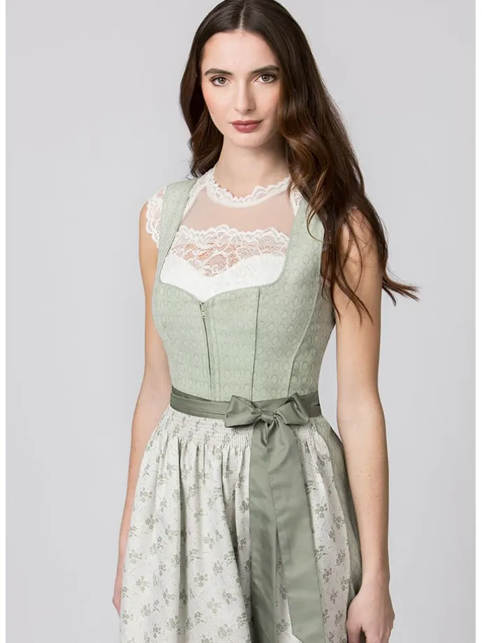 Dirndl ''Angelina'' in Hellgrün